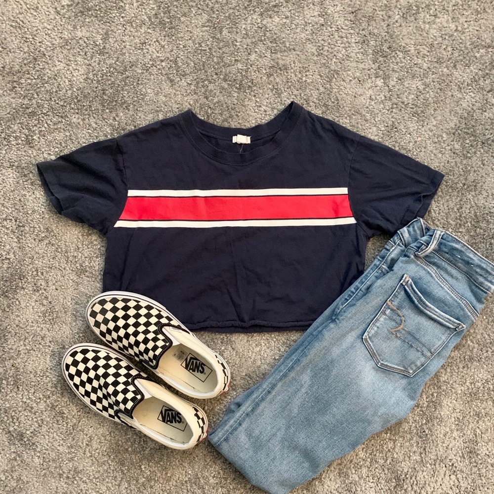 3 different Garage Crop Tops